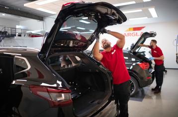 Achterruit vervangen